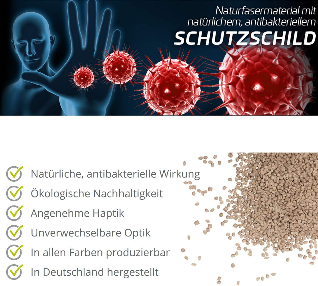 Polysmart antibakterielle WC-Türgarnitur - Toiletten-Türbeschlag - mehrere Varianten zur Auswahl - g
