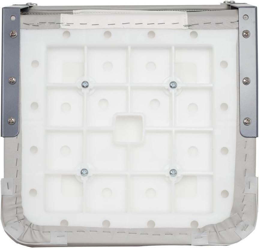 Oceansouth Deluxe Klappsitz für Boote Grau/Weiss, Grau/Weiss