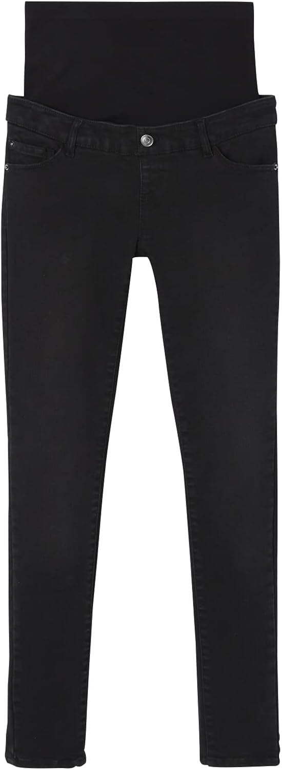 Vertbaudet Umstands-Jeans mit Stretch-Einsatz, Skinny-Fit, Bundweite verstellbar 46 Grosse Grössen D