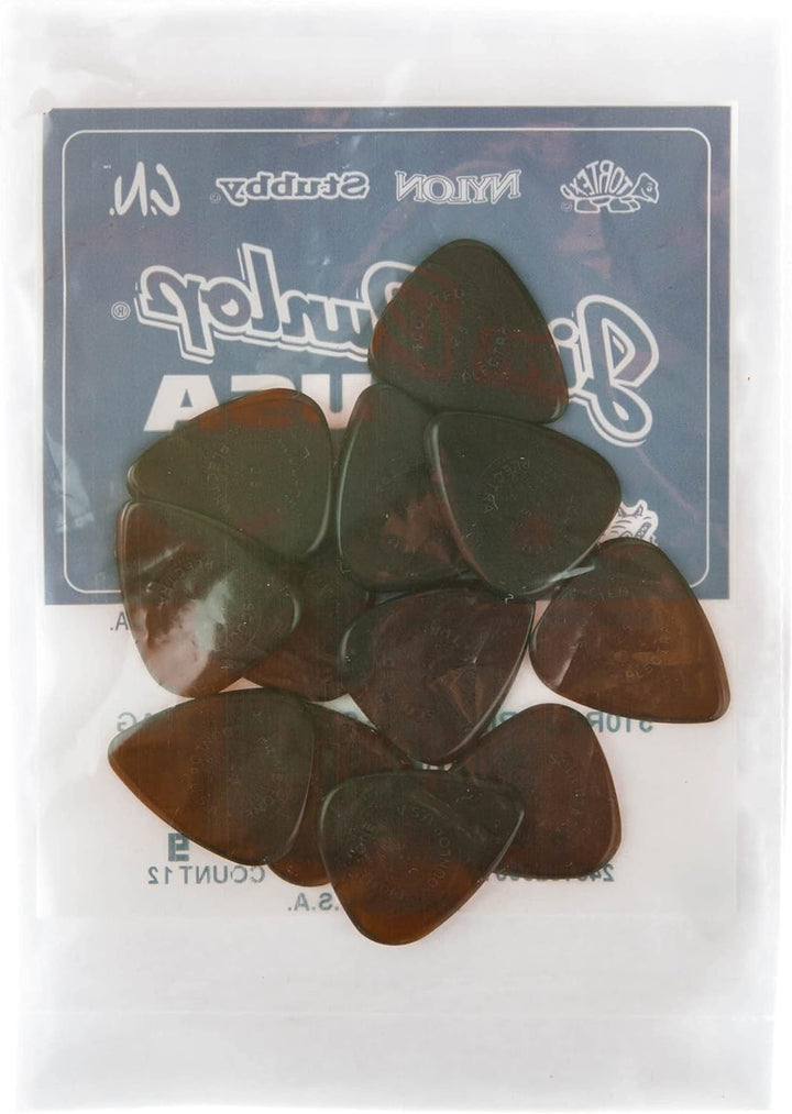 Médiators Jim Dunlop 2,50mm Primetone Standard Grip 2,50mm sachet de 12 Sachet de 12 2,50mm, Sachet