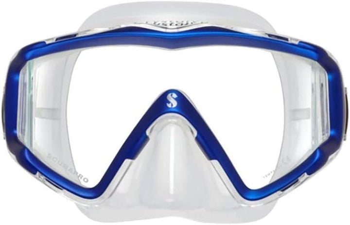 Scubapro Crystal Vu Tauch Maske Transparent, Rot, Transparent, Rot