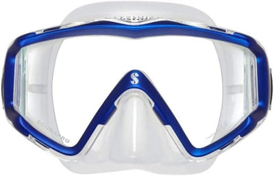 Scubapro Crystal Vu Tauch Maske Transparent, Rot, Transparent, Rot