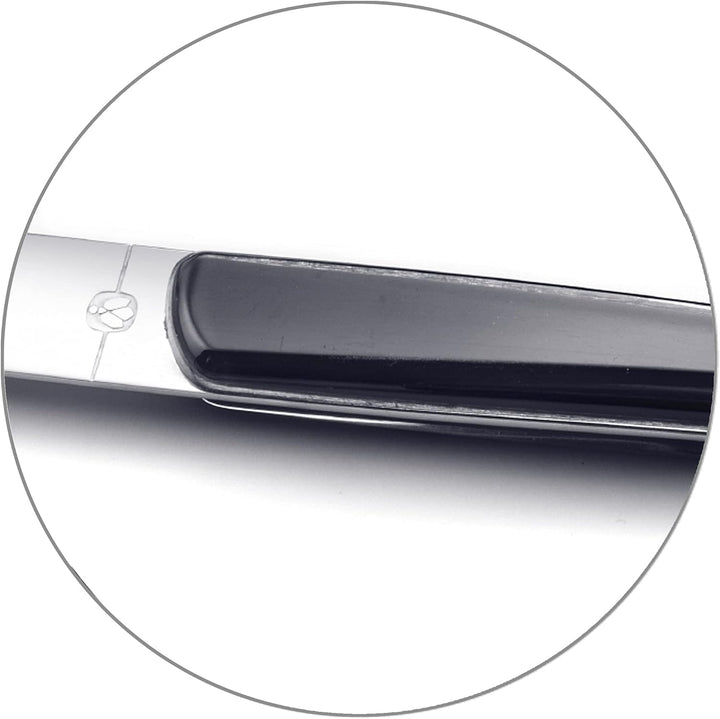 Lou Laguiole Besteck MONTANA, Tafelbesteck für 6 Personen, 18/0 Edelstahl mit kristallierter Dekorgr