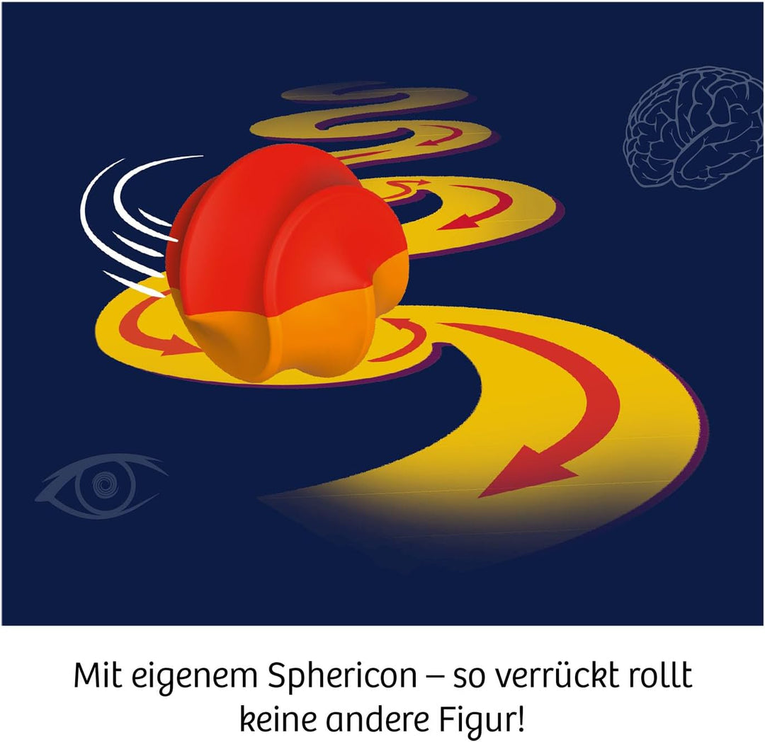 KOSMOS 617530 Fun Science Brain Tricks, mehrsprachige Anleitung, Experimente mit optischen Täuschung