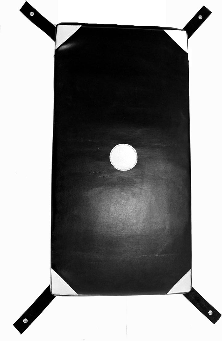 BAY Wall Catcher Wandschlagpolster 68 x 34 cm Gross schwarz weiss Modell 2017 Leder PU Sport Makiwar