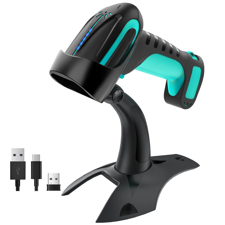 Tera Pro 3 in 1 Extreme Leistung Barcodescanner Kabellos QR 2D 1D Bluetooth Kabellos 2,4G & Kabelgeb