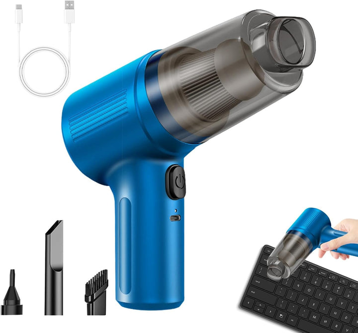 Staubsauger fürs Auto,Handstaubsauger,Akku-Handstaubsauger mit hoher Saugkraft, kabelloser Auto-Stau