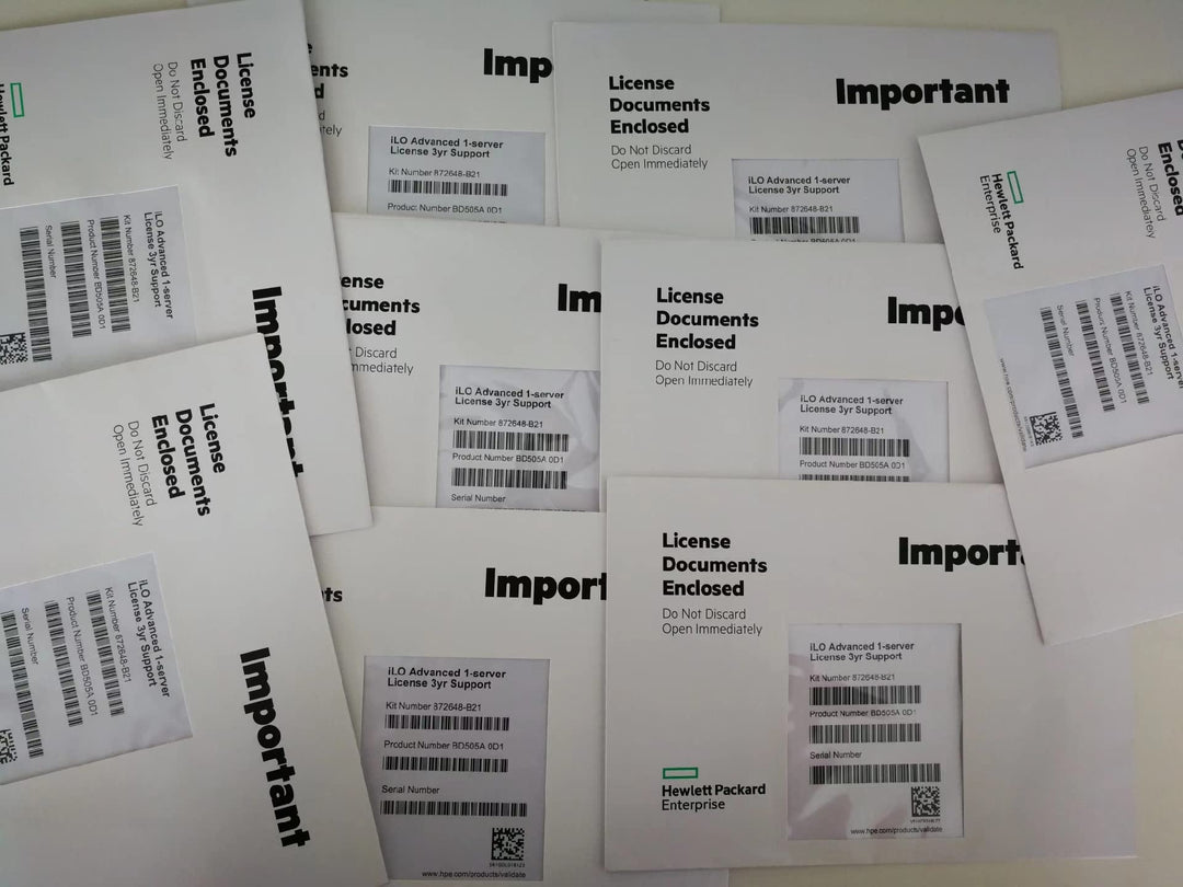 HPE Lizenz iLO Advanced 3 Jahre 24x7 TS&U 1 Server