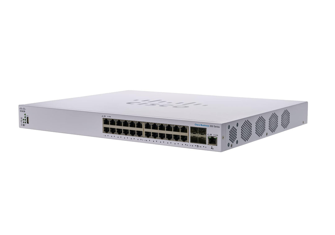 Cisco Business CBS350-24XT Managed Switch | 24 10GE-Ports | 4x10G-SFP+ gemeinsam genutzt | Eingeschr