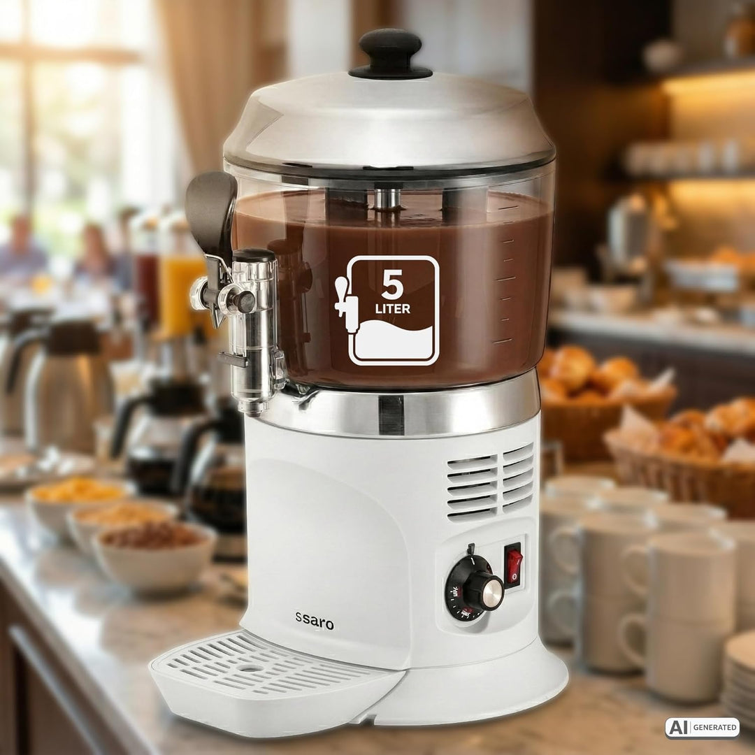 Saro 175-1146 Nina Kakaodispenser, 5 L, Weiss