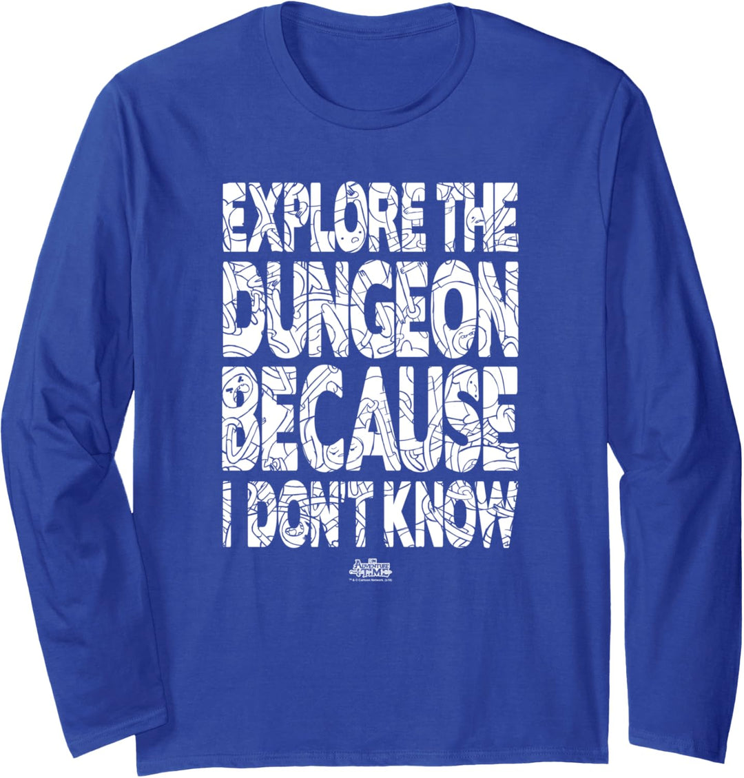 Adventure Time Explore the Dungeon Langarmshirt