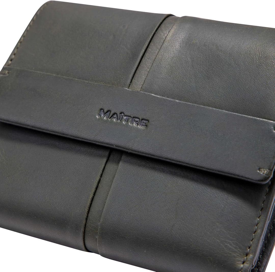 Maitre - Birkenfeld Diethilde Purse MH14FZ Grün Farbe:grün / Material:textile,leather, Farbe:grün /