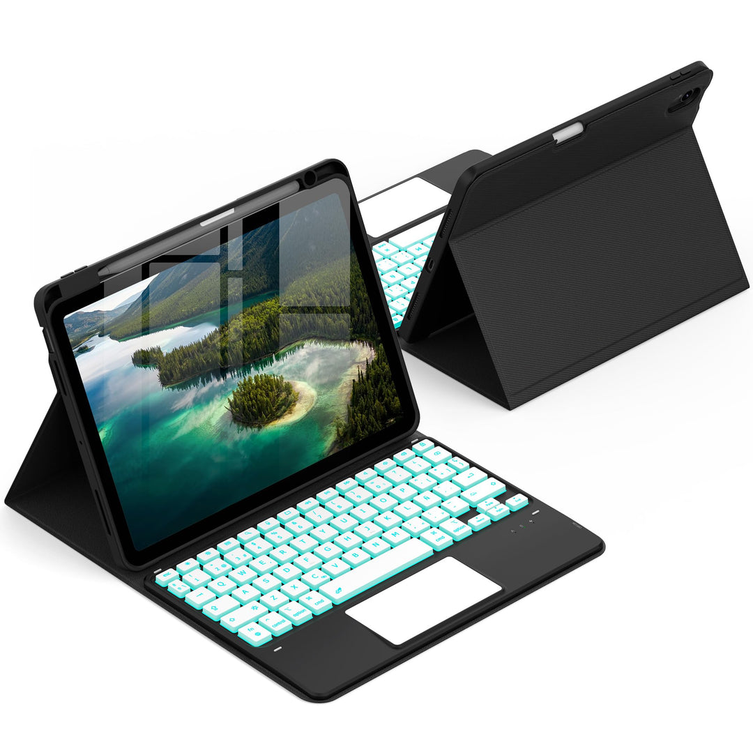 CACOE Tastatur Hülle Kompatibel mit iPad Air 7 Generation 2025 M3 11 Zoll/Air 6/5/4 Generation 2024/