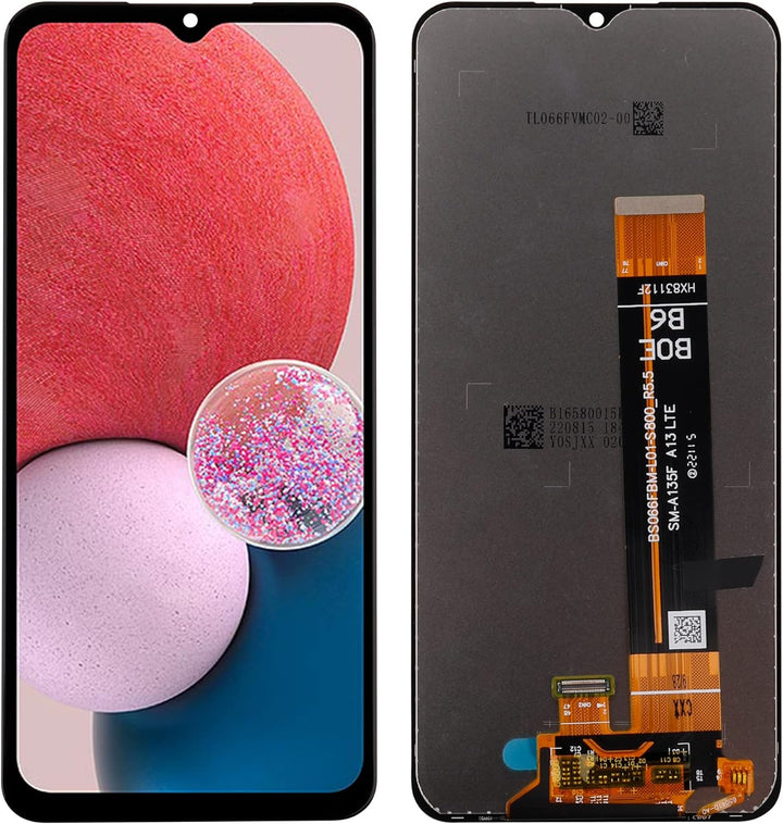 SwarKing LCD Display kompatibel mit Samsung Galaxy A13 SM-A135 & SM-A137 & M13 SM-M135 (not fits for