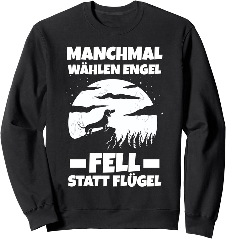 Hunde Engel Hundehalter Hundebesitzer Hund Sweatshirt