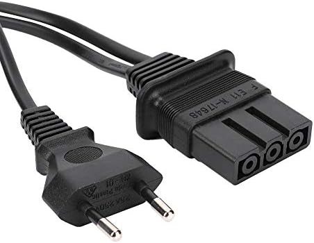 Fdit Nähmaschine Fusspedal Geschwindigkeitsregler & Kabel Fusssteuerpedal & Netzkabel Komplettes Fus