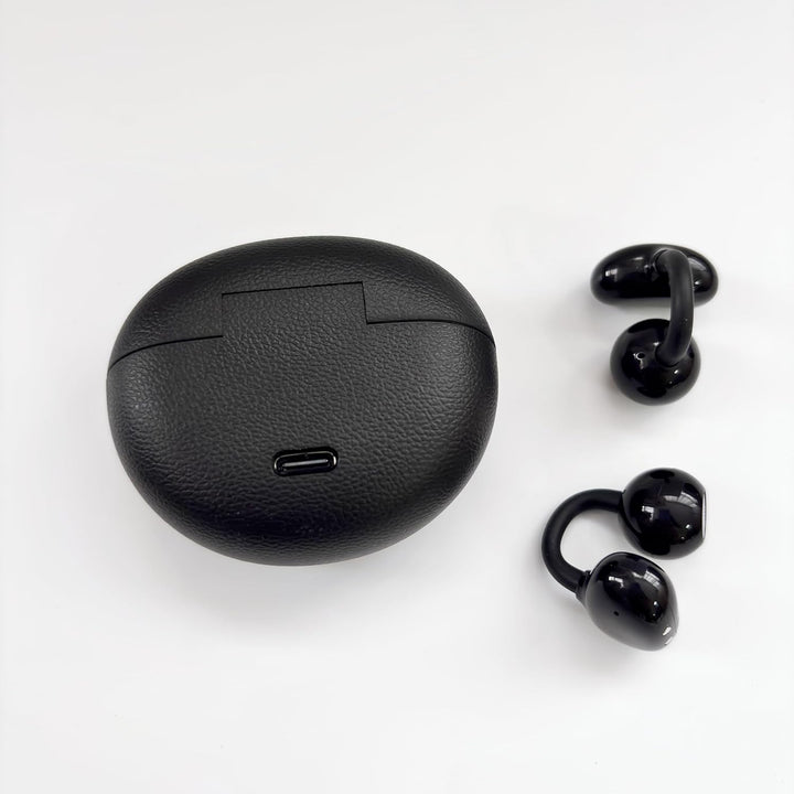 Next Destination OpenDots1 Kabellose Kopfhörer, Bluetooth 5.4, innovatives Open-Ear, Free Clip, 32H