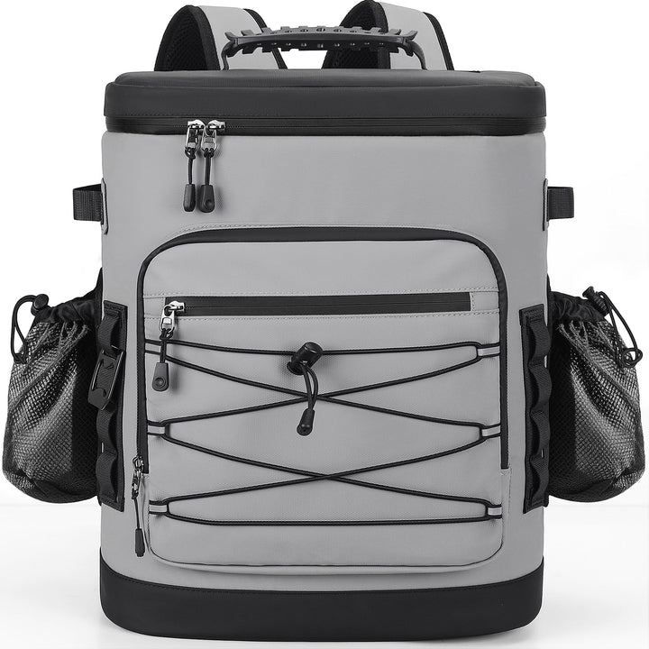 Kühlrucksack, 30L Grosse Thermo Kühltasche Rucksack, Wasserdicht Picknickrucksack Gross für Herren &