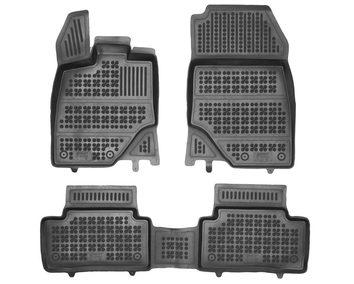 AZUGA Hohe Gummi Fussmatten mit Rand passend für Peugeot e-3008 ab 2024 (nur Elektro) AZ10300533 Aut