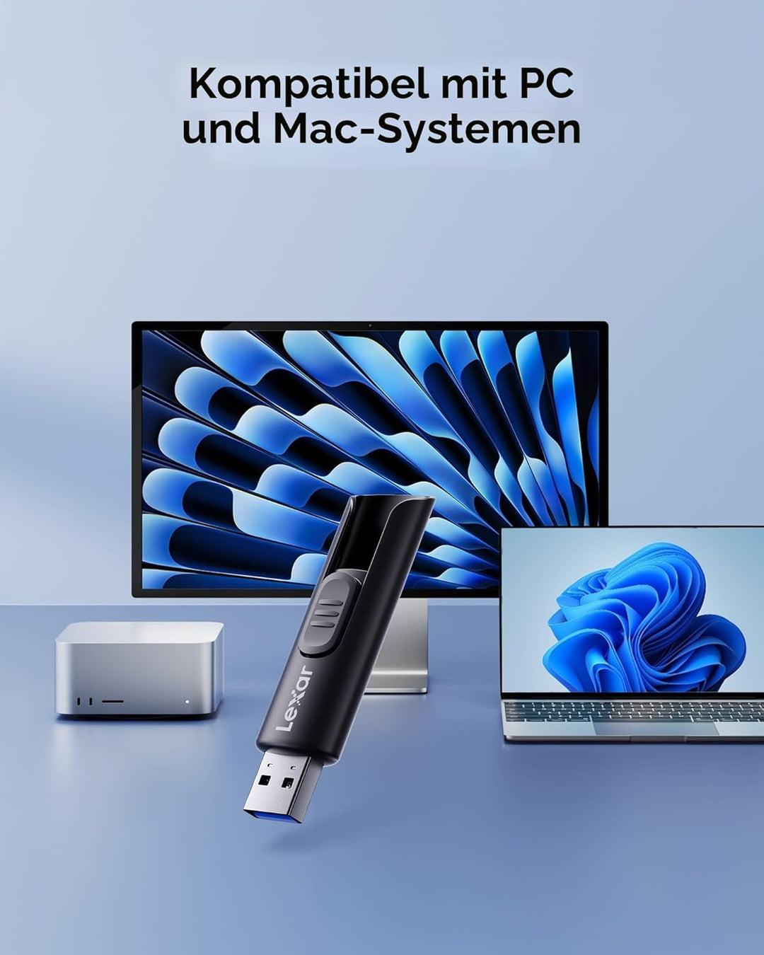 Lexar 32GB 3er-Pack Flash-Laufwerk A30E USB 3.2 Gen 1, USB-Laufwerk mit bis zu 100MB/s, Speichererwe