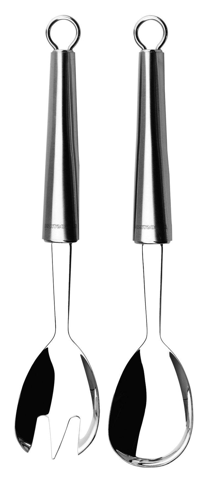 Lagostina 12335510100 Edelstahl Küchenhelfer, Salatbesteck 2-teilig