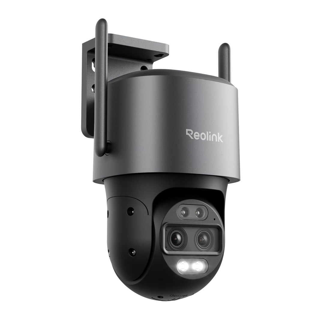 Reolink 4K 8MP Wi-Fi 6 PTZ Überwachungskamera Aussen WLAN mit Auto-Tracking-Zoom, Dual-Objektiv, Dua