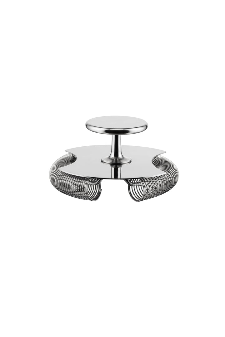Alessi The Tending Box GIA27 - Double Bar Sieb für Design-Cocktails, aus Edelstahl 18/10, Spülmaschi