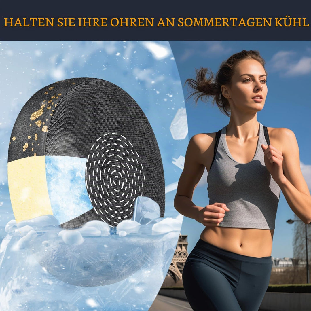 SOULWIT Kühlgel Ersatzpolster Ersatz Ohrpolster für Jabra Evolve2 75 PC Wireless Headset (passen Nic