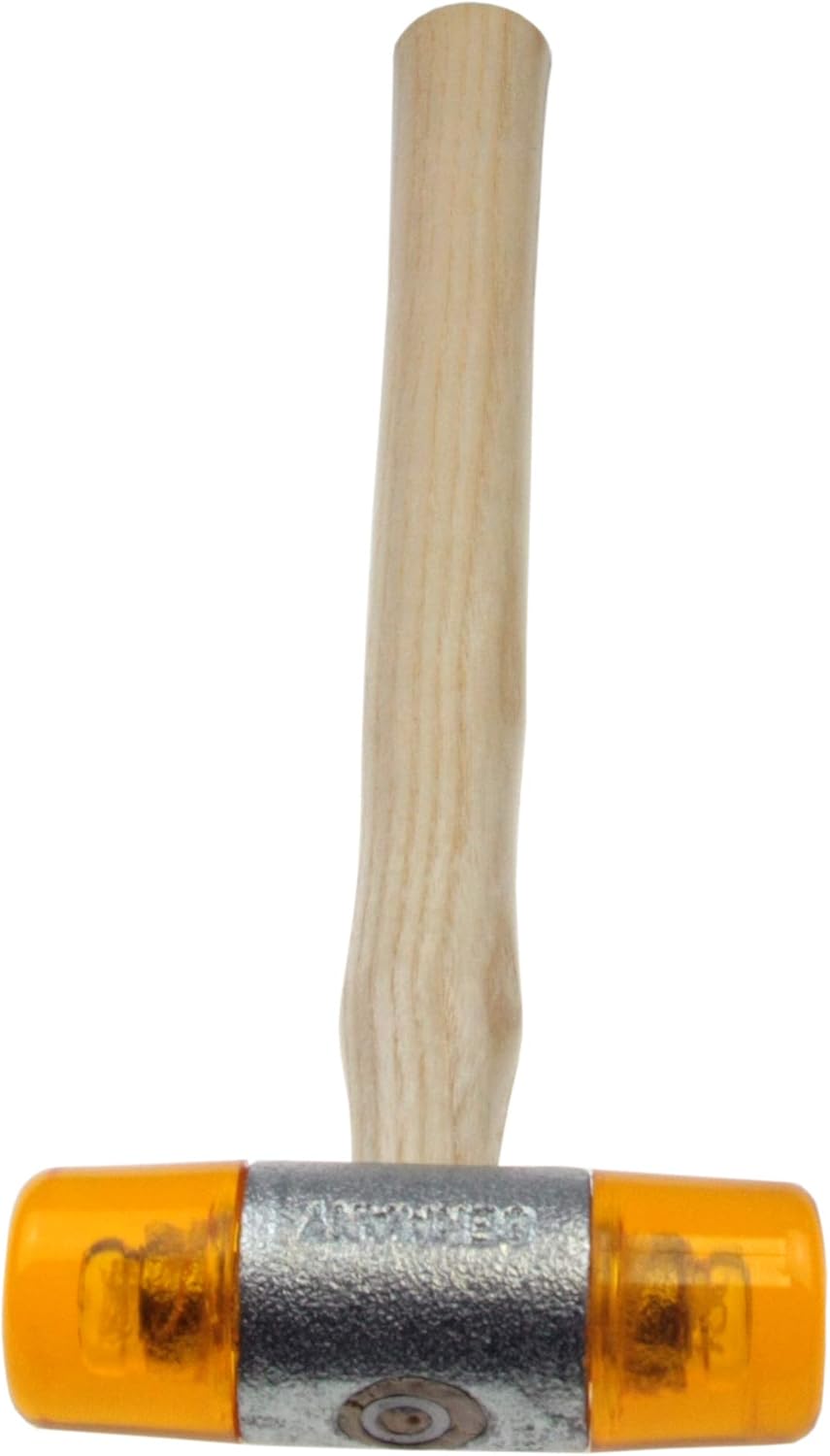 Plastik-Hammer/Kunststoff-Hammer Karosserie Ausbeulhammer mit Eschen-Stiel und Celluloseacetat (CA)