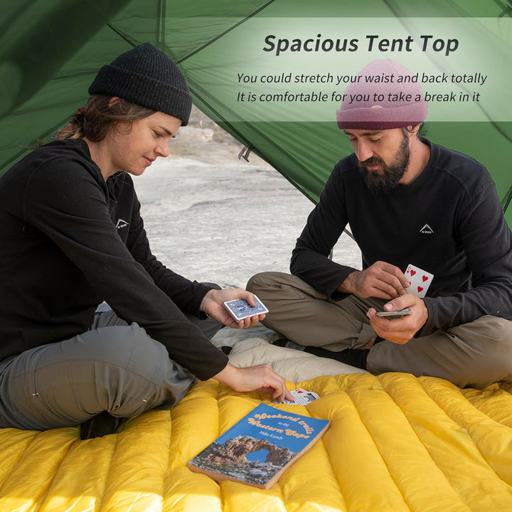 Naturehike Mongar 2 Mann Zelt Campingzelt Ultraleicht Zelt 2 Personen Camping Zelt Rucksackzelte 4 J