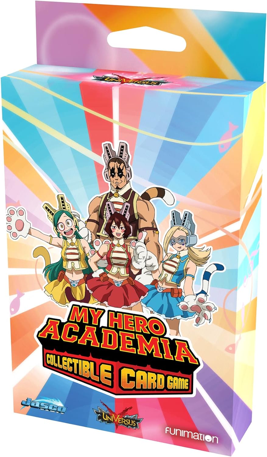 Jasco Games 76016 My Hero Academia Wild Pussycats Cardgame, Mehrfarbig, Starter Decks Starter Decks