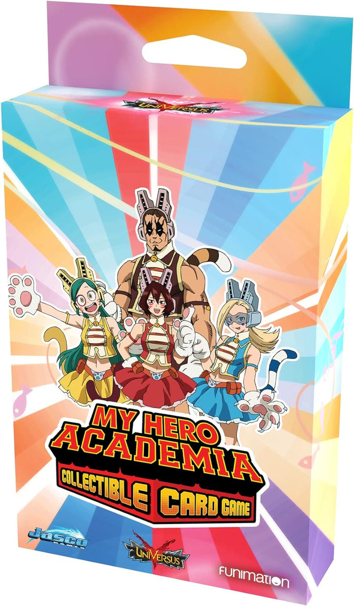 Jasco Games 76016 My Hero Academia Wild Pussycats Cardgame, Mehrfarbig, Starter Decks Starter Decks