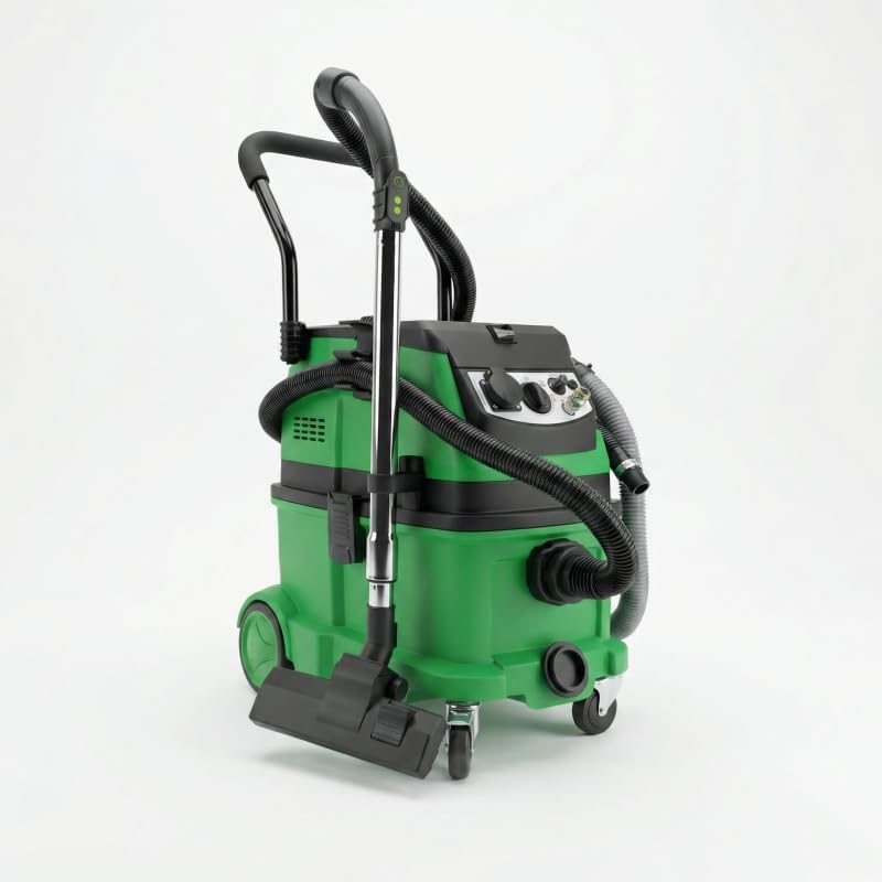 Industriesauger mit Klopffunktion 1600W Bausauger mit Fernbedinung Nassauger mit Steckdose Druckluft