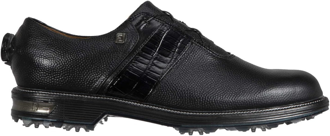 FootJoy Herren Serie Premiere-Packard Boa Golfschuh 39.5 EU X-Weit Schwarz, 39.5 EU X-Weit Schwarz