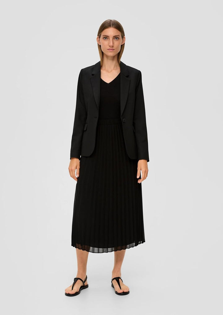 s.Oliver Damen Rock, 9999 Schwarz