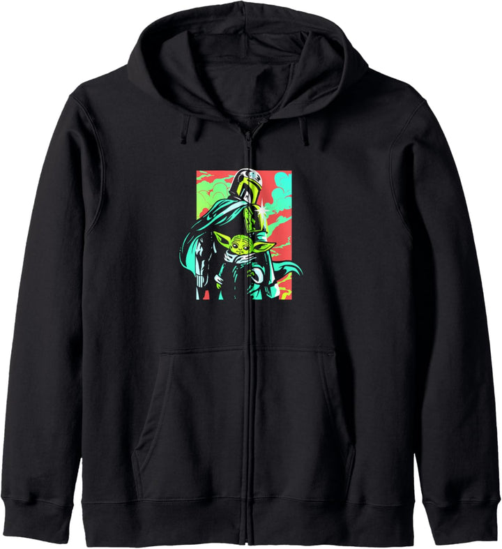 Star Wars Neon Mando Kapuzenjacke