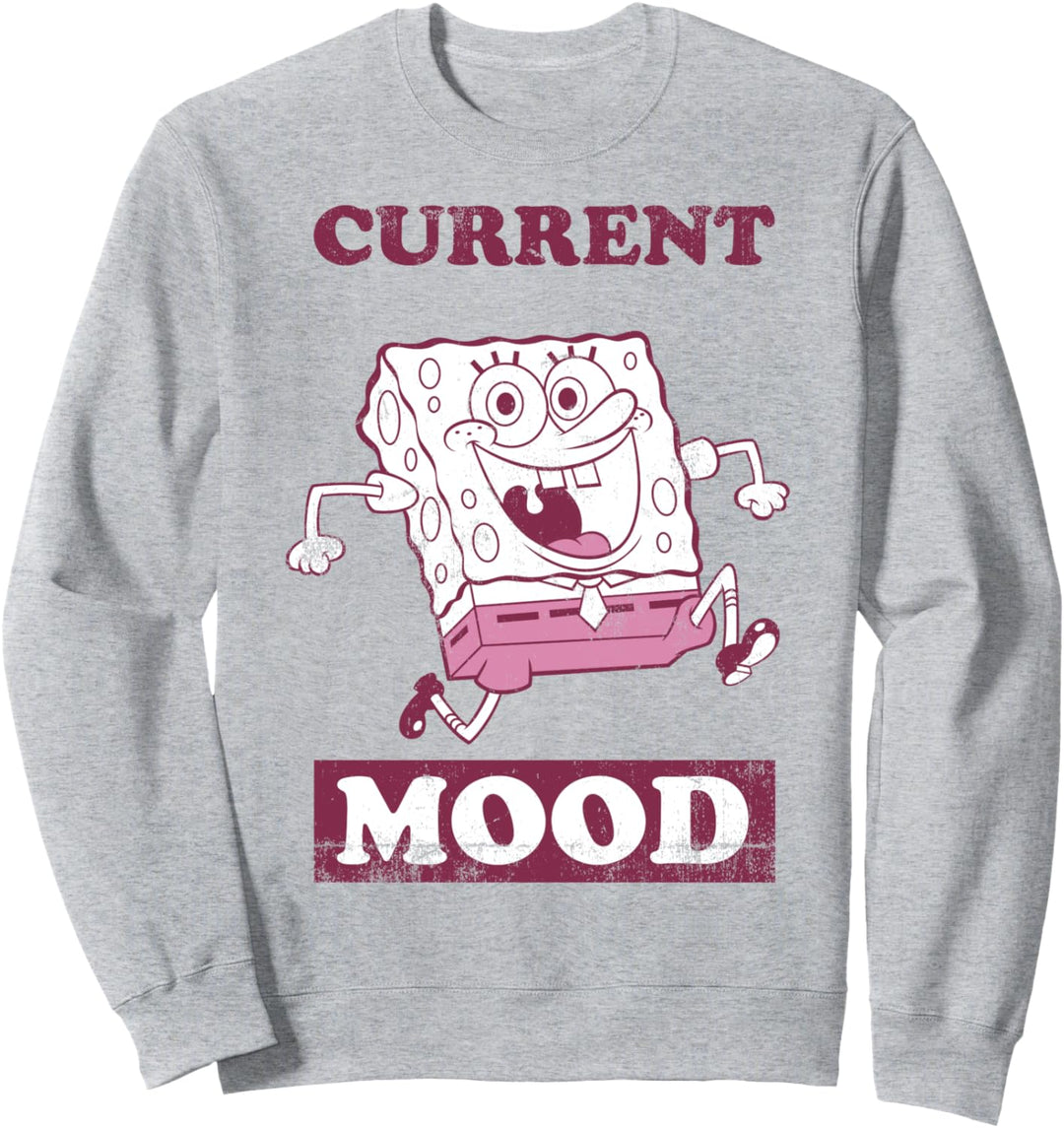 SpongeBob SquarePants Current Mood Vintage Sweatshirt