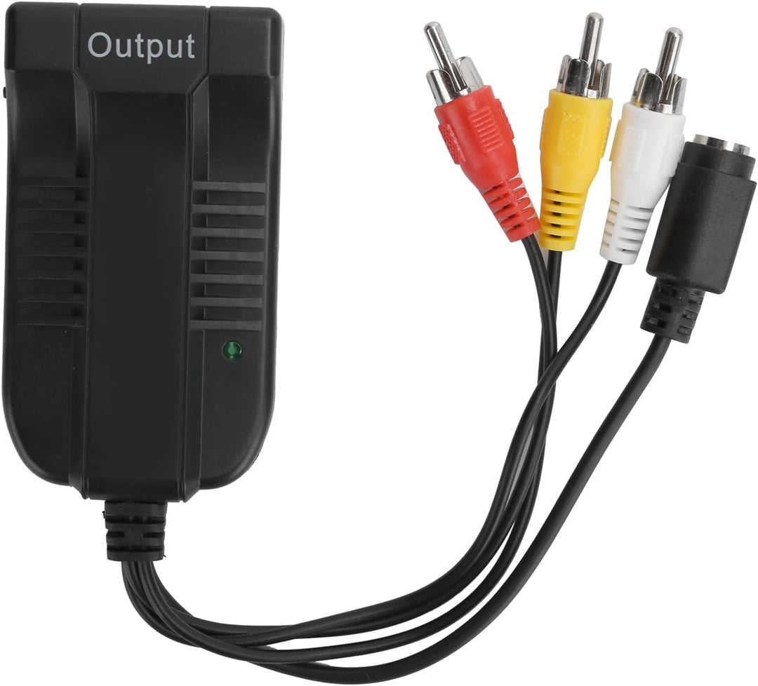 HDMI-Videoadapter S-VIDEO zu HDMI-Adapter Flexibel, für VHS-Videorecorder, für Fernseher