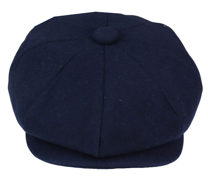 TruClothing.com Herren Mütze Fischgräte Tweed Design Grandad Stil Rabatt Preis S marineblau, S marin