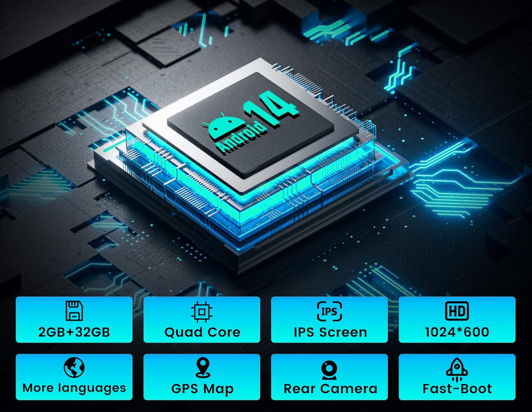 Android 12 Autoradio GPS-Navigation für Mercedes Benz Smart 453 Fortwo 2014–2020 – 9 Zoll – 2G+32G K