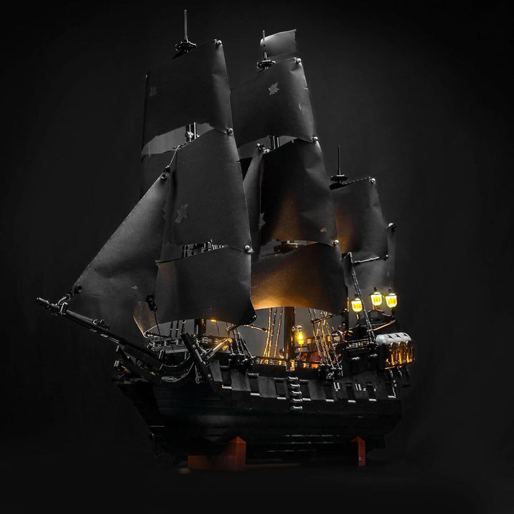 Fernbedienung Licht-Kit Kompatibel mit Lego 10365 Captain Jack Sparrow's Pirate Ship (Kein Modell),