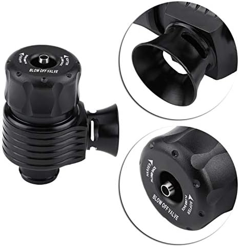 Yosoo Blow Off Ventil Universal 25mm Auto Turbo Blow Off Ventil Dump Ventil Adapter Kit (Hornform) f