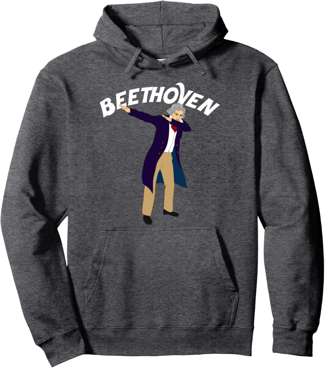 Tupfen lustiges Beethoven-Hemd Kunst-klassische Musik Pullover Hoodie