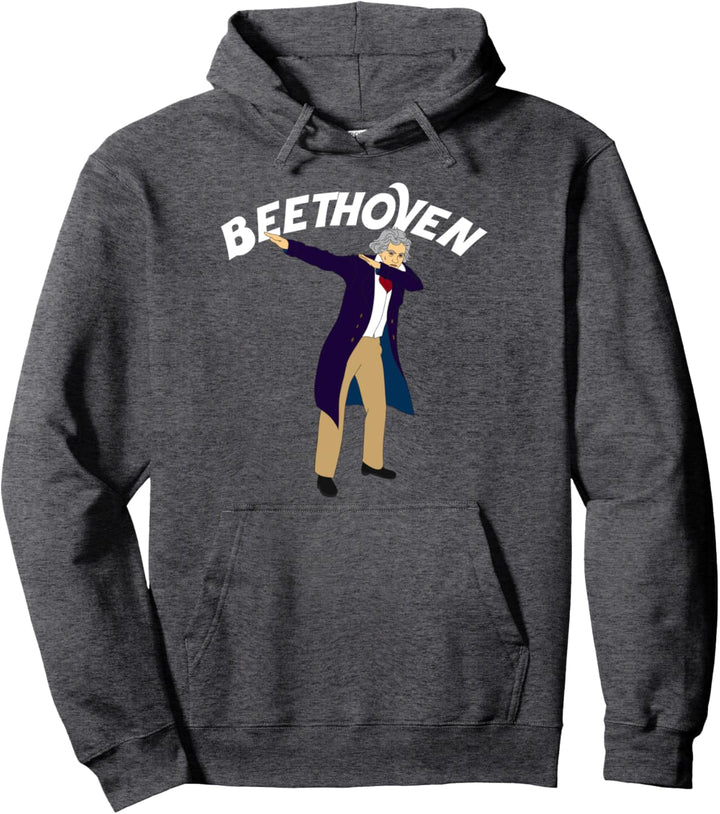 Tupfen lustiges Beethoven-Hemd Kunst-klassische Musik Pullover Hoodie