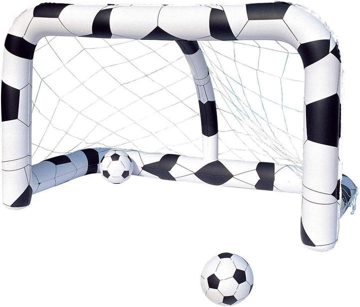 Bestway Waterpolo Frame Aufblasbares Spiel Schwarz, Schwarz