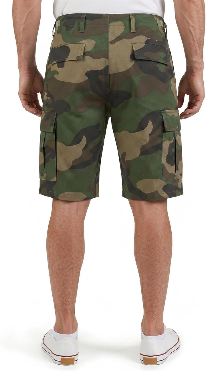 normani US Army Ranger Cargo Bermuda Woodland XXL, Woodland XXL