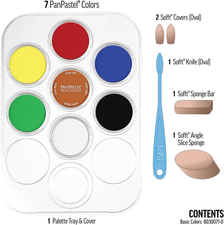 Pan Pastel Color 7 Starter Set Basic Color 30071 (Japan Import)