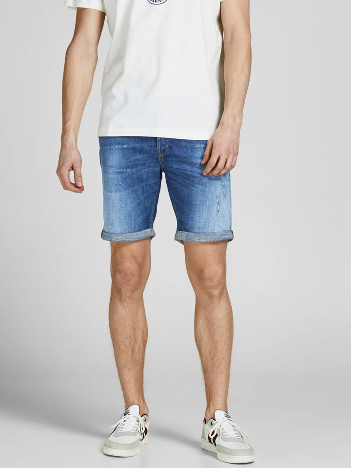 JACK & JONES Herren Shorts XS Blue Denim, XS Blue Denim