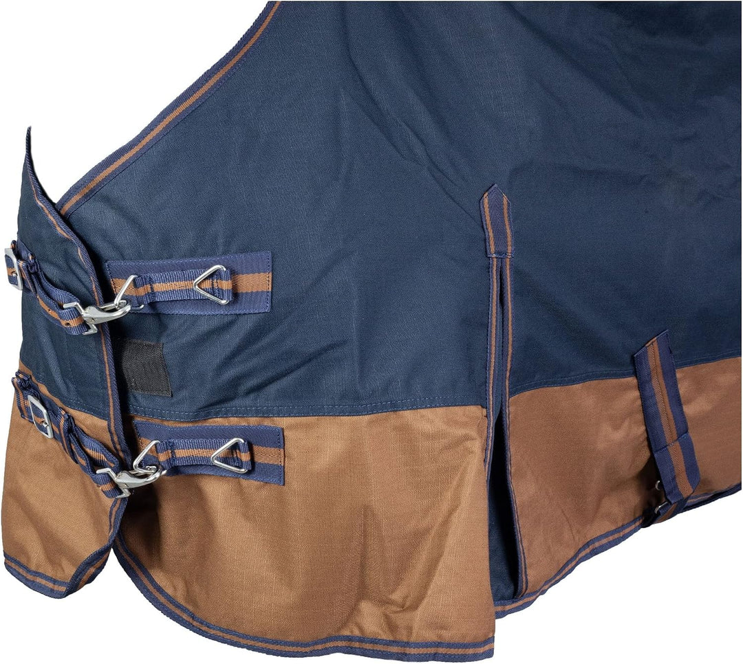 RL24 - Weidedecke Winterdecke 600D BASICLINE mit Nylonfutter, Polarfleecefutter oder Füllung in 100g
