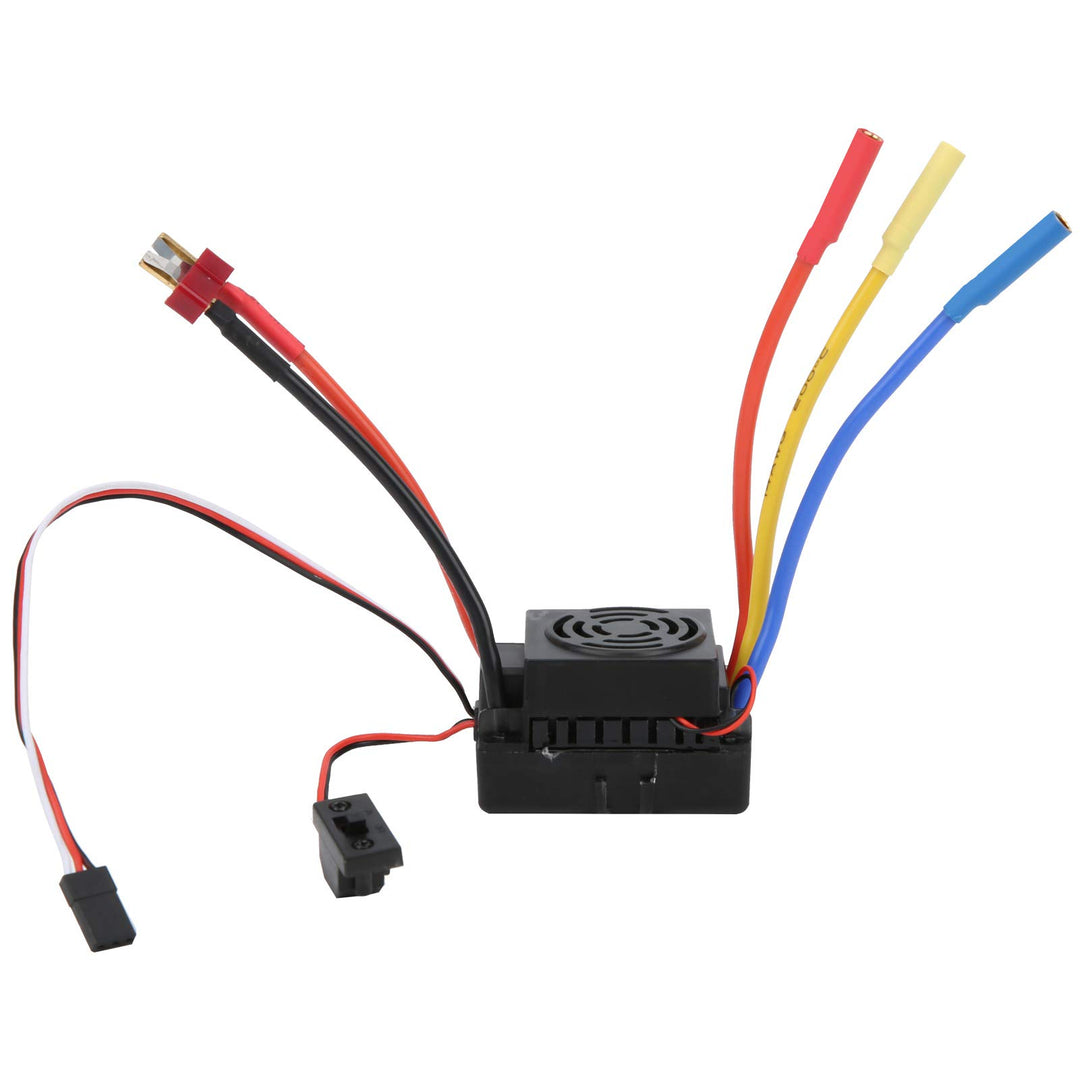 60A RC ESC, Wasserdichter Bürstenloser ESC-Elektrodrehzahlregler für SCX10 1/10 RC-Automodell(T-Stec